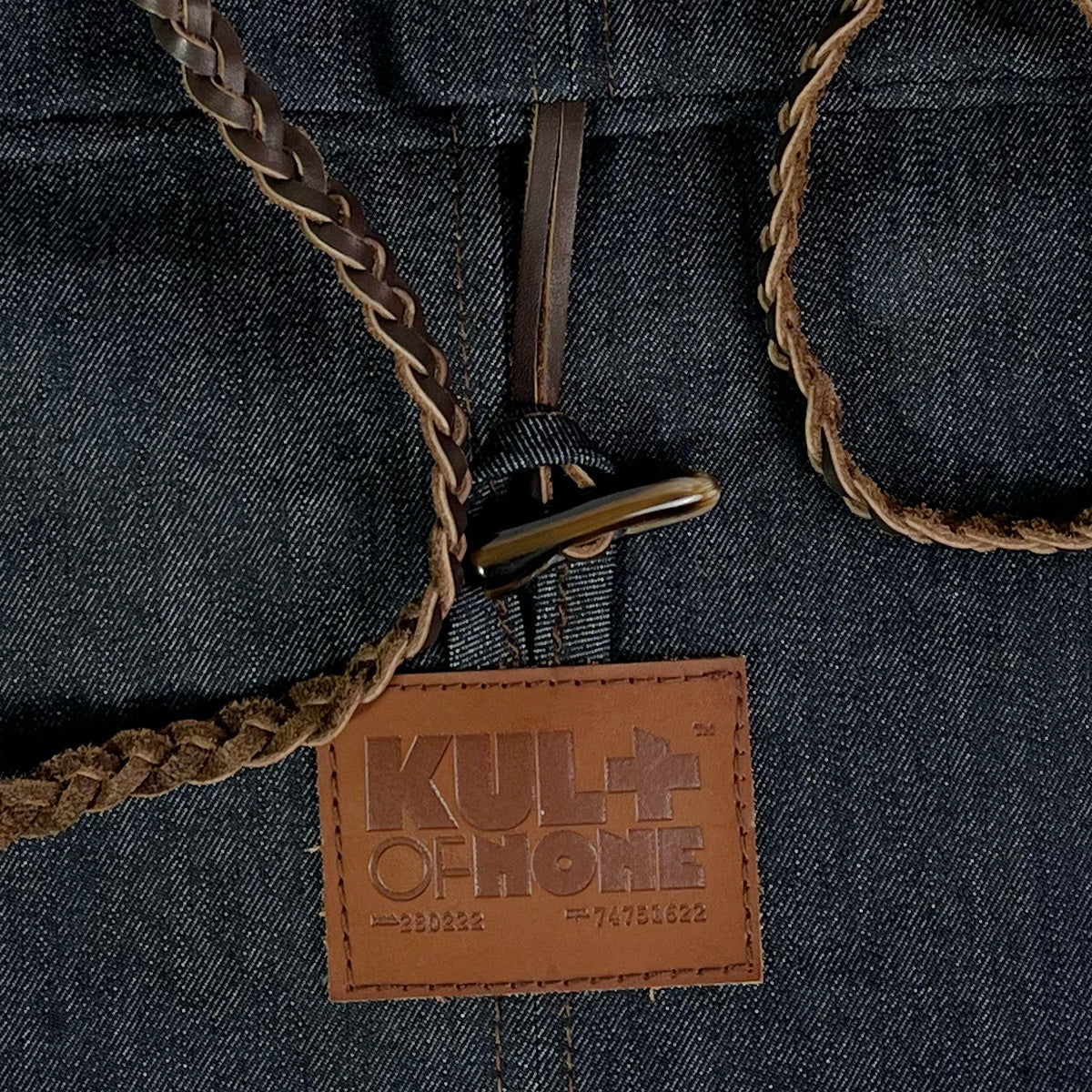 BLUE MESSENGER CROSS BODY BAG