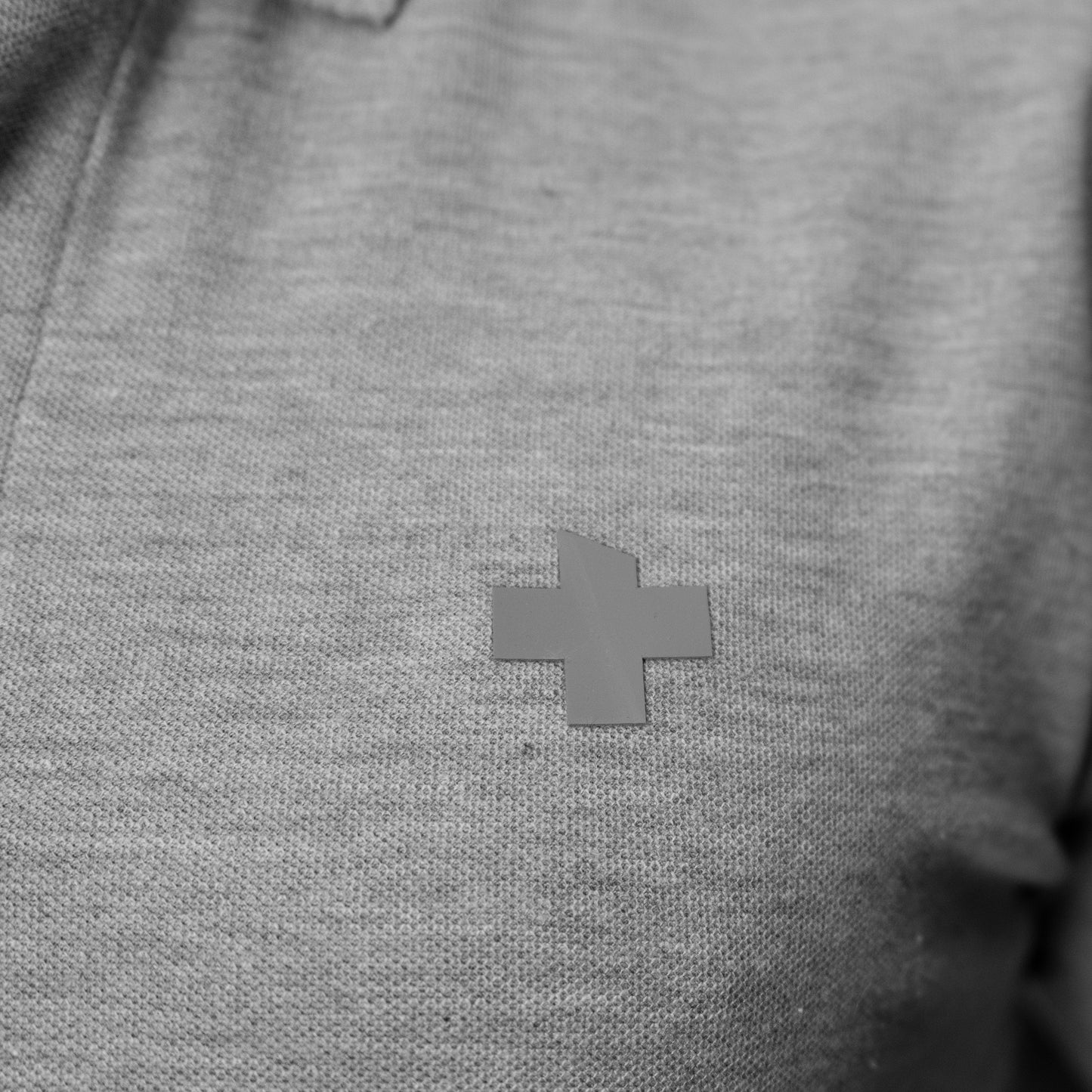 PLAYER - GREY POLO SHIRT