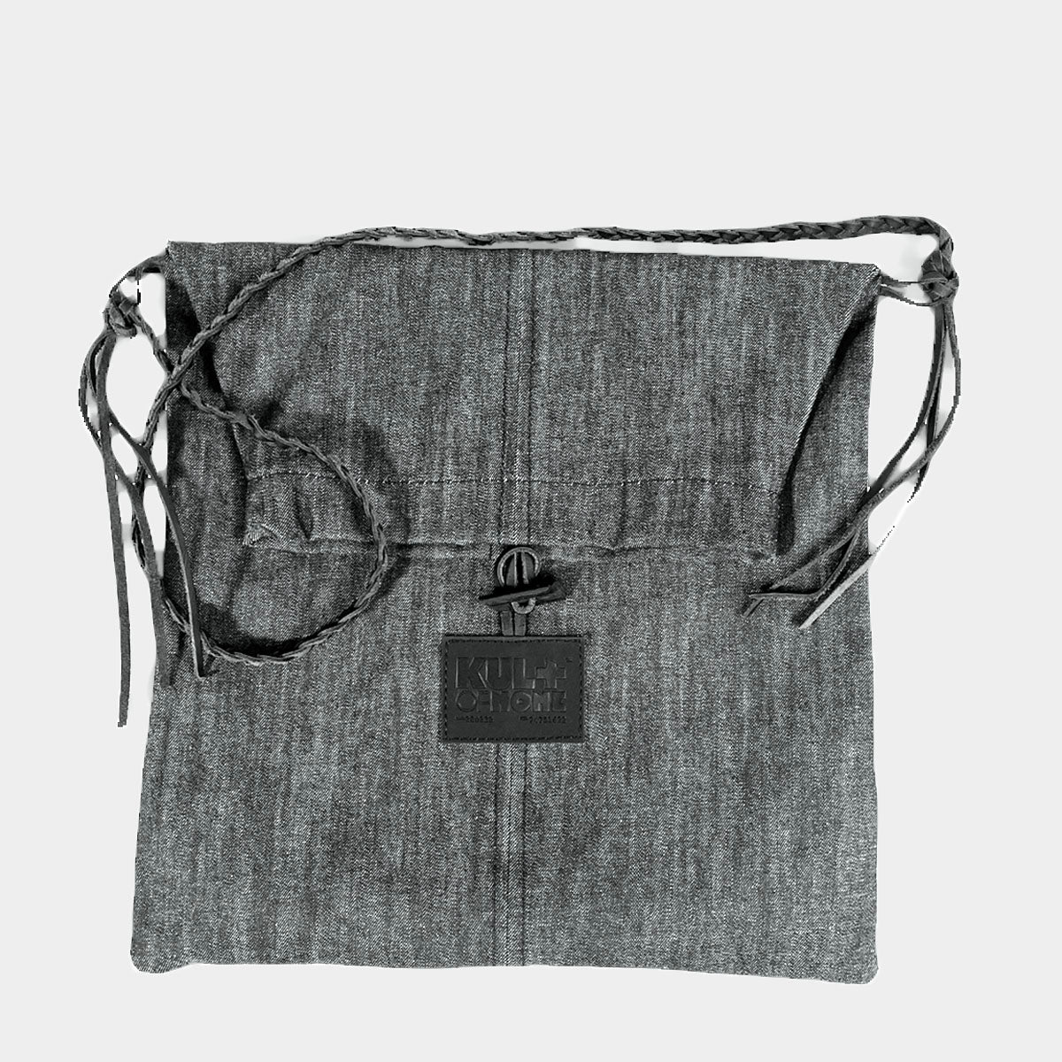 BLACK MESSENGER CROSS BODY BAG